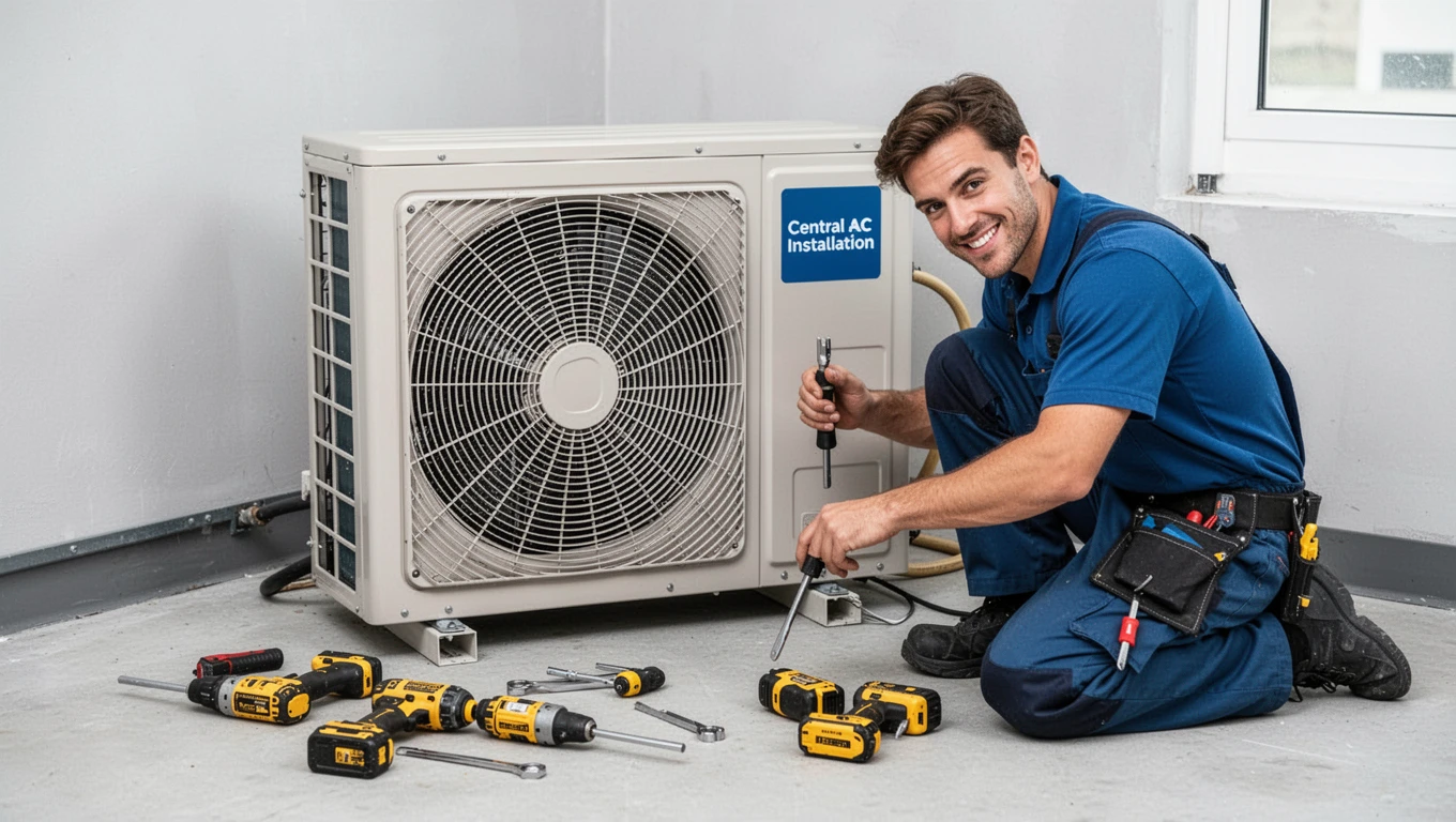 Central AC Installation